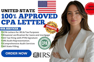 prepare licensed CPA financial statement, sign CPA letter, comfort letter review