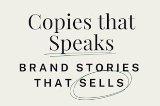 write compelling brand copy that sounds luxe and confident