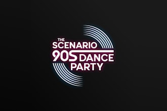 design dance party series logo