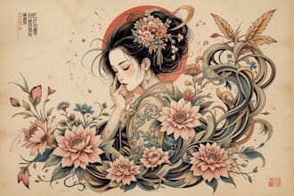 do super artistic tattoo designs in japanese style