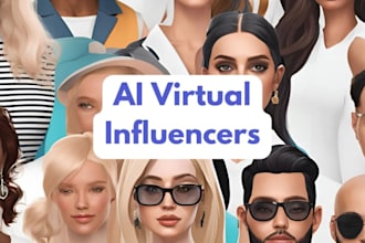 create ai influencers, ai model, ai girl, nsfw sfw vatar