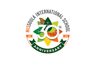 design school anniversary logo
