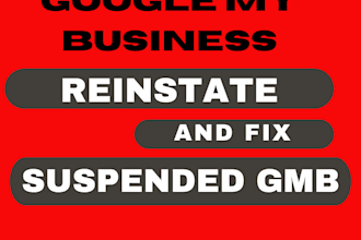 fix and unsuspend google my business profile, reinstate and appeal gmb