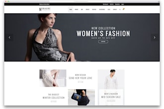 do luxury boutique website, fashion website, clothing website, jewelry website