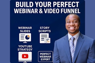 build your perfect webinar and youtube launch funnel