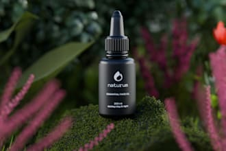 do 3d modeling and rendering for skincare and cosmetic products