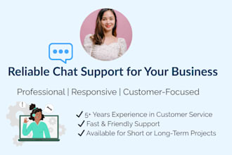 provide chat and social media customer support