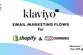 setup klaviyo email marketing flows for shopify ecommerce
