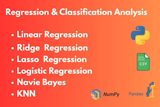 make predictive models by using machine learning algorithms