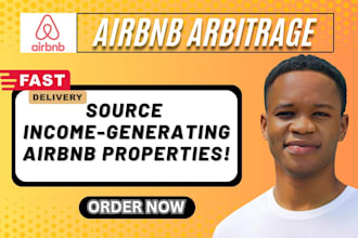 research profitable properties for airbnb arbitrage, short term rental in USA