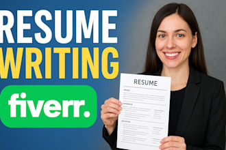 create a professional resume or CV with a modern design
