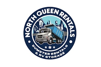 design eye catching dumpster rental company logo