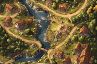 do fantasy dnd map campaign map cartography world city