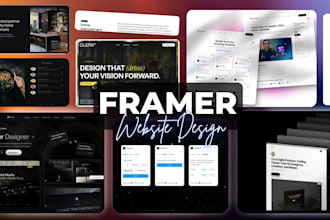 design framer website framer landing page framer website development