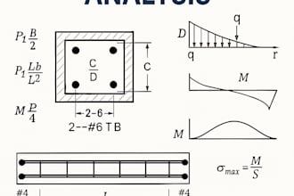 design reinforced concrete steel timber beams with structural analysis