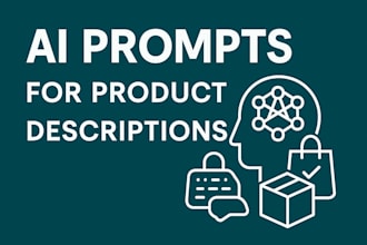 generate ai prompts to boost your product sales with great descriptions