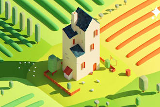 create 3d illustration for your product