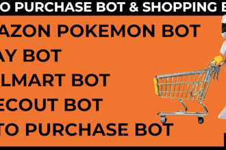 auto purchase bot, auto checkout bot, shop scalping bot, amazon bot target bot