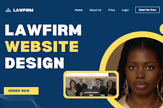 design law firm website, lawyer website, attorney website notary website content