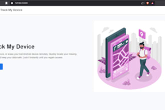develop responsive websites using django python HTML CSS bootstrap js