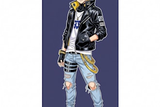 do an anime or comic character