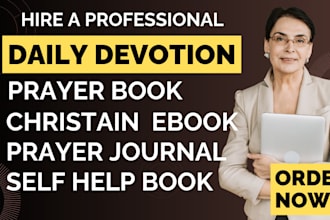 edit,format design journal  daily devotion christian book prayer book, self help