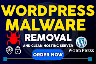 wordpress malware removal and clean hosting server