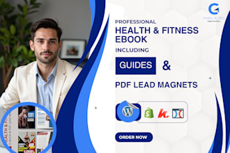 fitness ebook, fitness ebook guide, ebook design, lead magnet