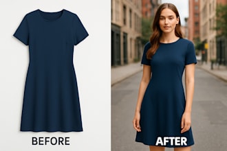 create realistic ai t shirt mockup for fashion brand