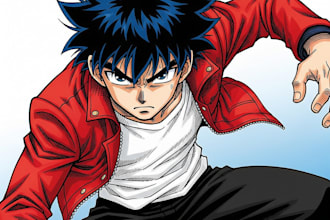 professionally draw amazing webtoon comics for you