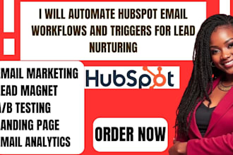 automate hubspot email workflows triggers for lead nurturing