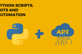 write your automation, web scraping and bot scripts