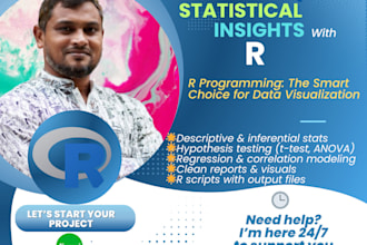 perform data analysis using r and python programming
