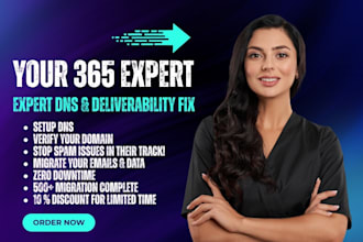 expertly setup, fix or migrate dns records spf, dkim, dmarc, cname, mx in 1 hour