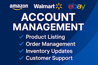 manage your walmart seller central professionally
