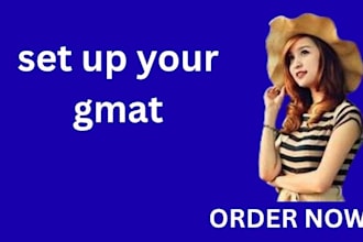 set up your  gmat