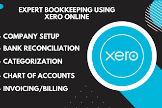 do accounting and bookkeeping using xero software