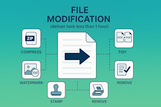fix any issues with your PDF files compressing tidying converting watermarking