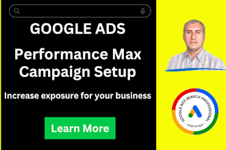 set up google ads performance max campaign
