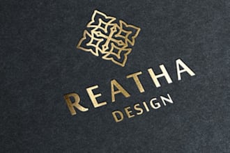 do luxury vintage clothing crown jewelry logo