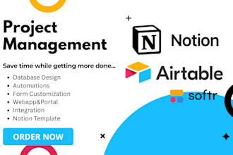 build your notion and airtable CRM dashboard and automation system