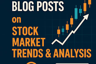 write insightful blog posts on stock market trends and analysis
