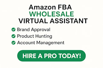 do amazon fba wholesale product hunting with brand approval