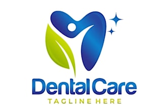do unique modern medical dentist and dental logo