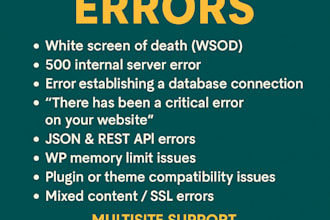 fix wordpress, multisite, plugin, theme, database and migration issue