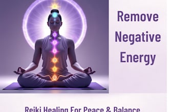 remove bad energy, anxiety, and spiritual blocks with reiki healing