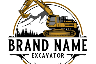 design wonderful excavation logo