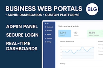 build secure and scalable web portals for businesses