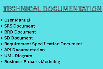 write user manuals, technical documentation, and diagrams