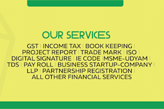 do bookkeeping in quickbooks, xero, zohobooks financial reports